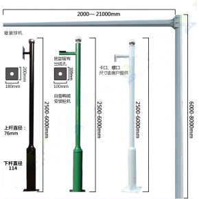 长沙交通标志杆、标志杆、监控标志杆