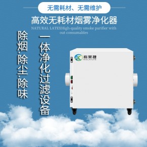 激光烟雾处理设备超级打标切割机消除烟臭味空气净化器