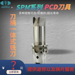  铣刀 PCD刀柄一体式铣刀 金刚石刀柄一体铣刀-力博刀具SPM系列