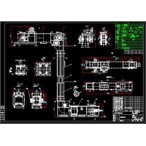 LD200链斗输送机图纸管式螺旋输送机图纸